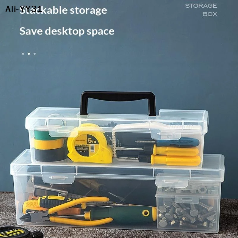 【A31】Tool Parts Storage Box Set Multi-Compartment Tool Organizer,Sorting Box For Screws,Wrenches,Hardware Accessories,and Toys