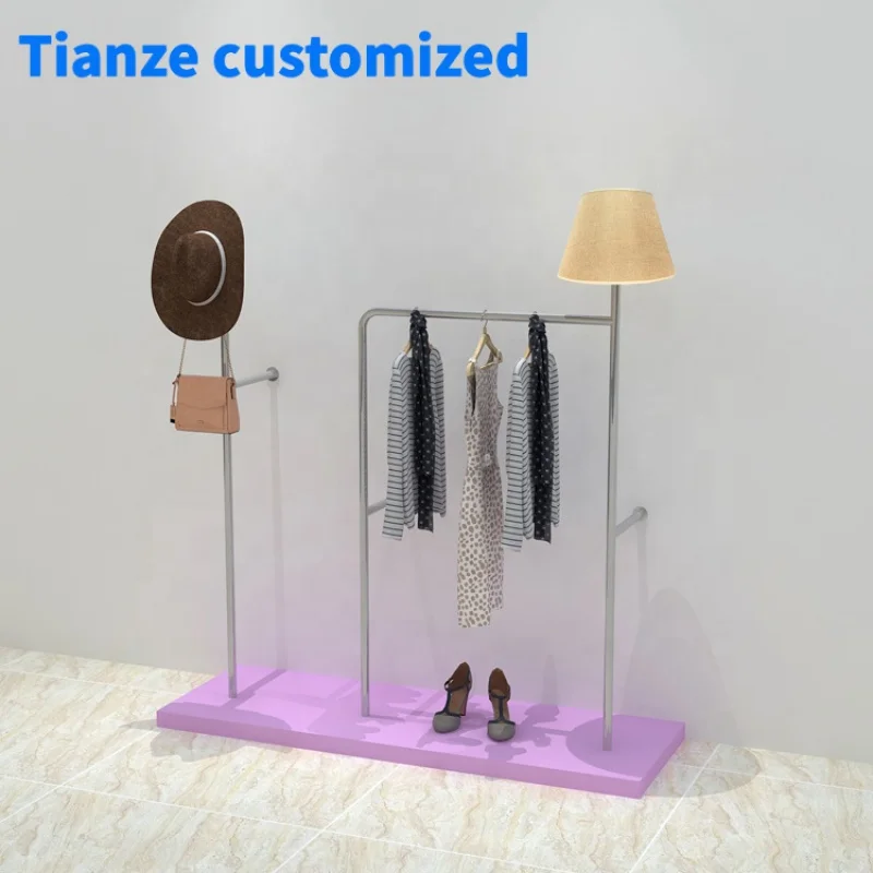 [Customized]Good Quality Ladies Garment Store Rack Clothes Shop Display Rack