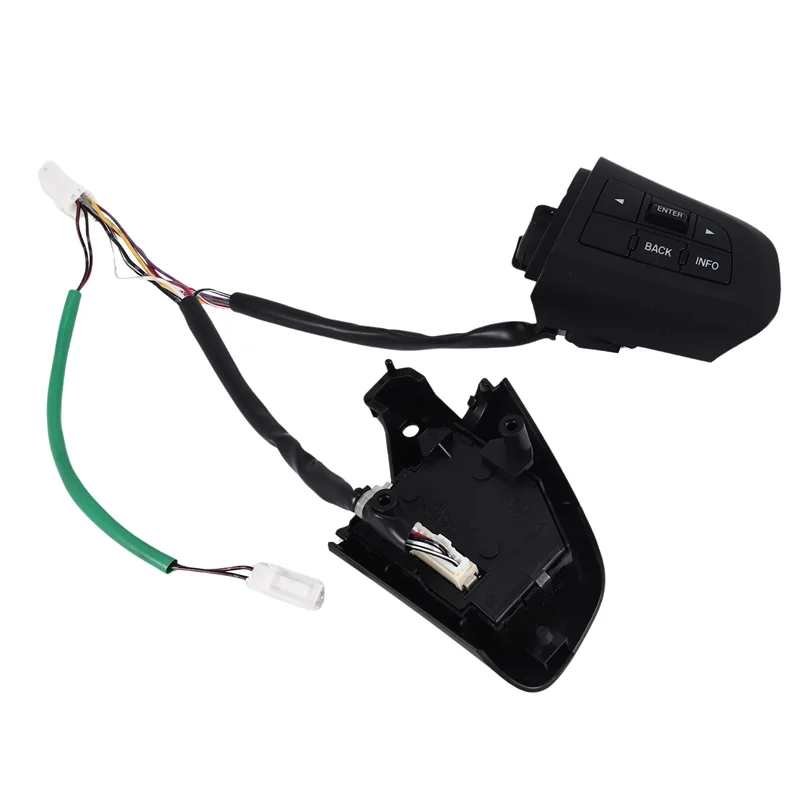 

R1-2Pcs Car Volume Mode Multi-Function Steering Wheel Switch Control Buttons For Mazda 3 5 CX-5 CX-7