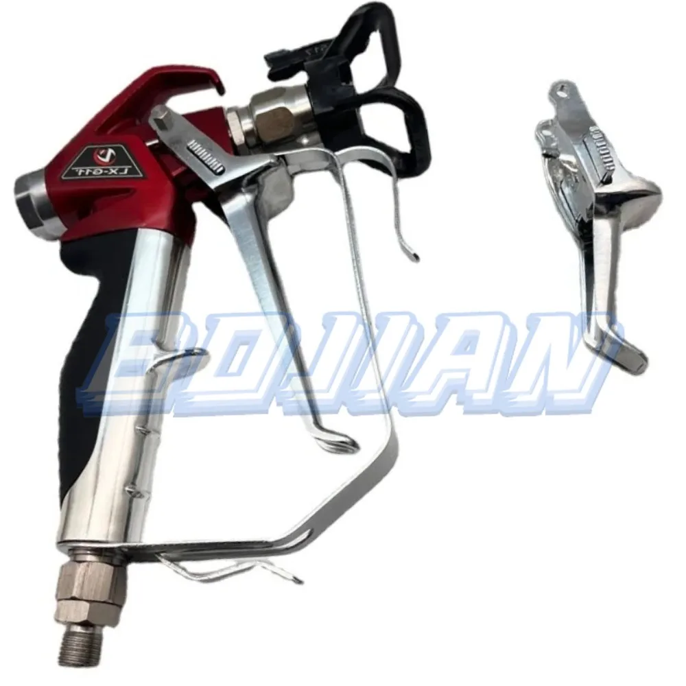 Paint Spray Gun RX-Pro Red Series High Pressure Airless 538020 with 517 Tip and Guard Titan Paint Gun 0538020