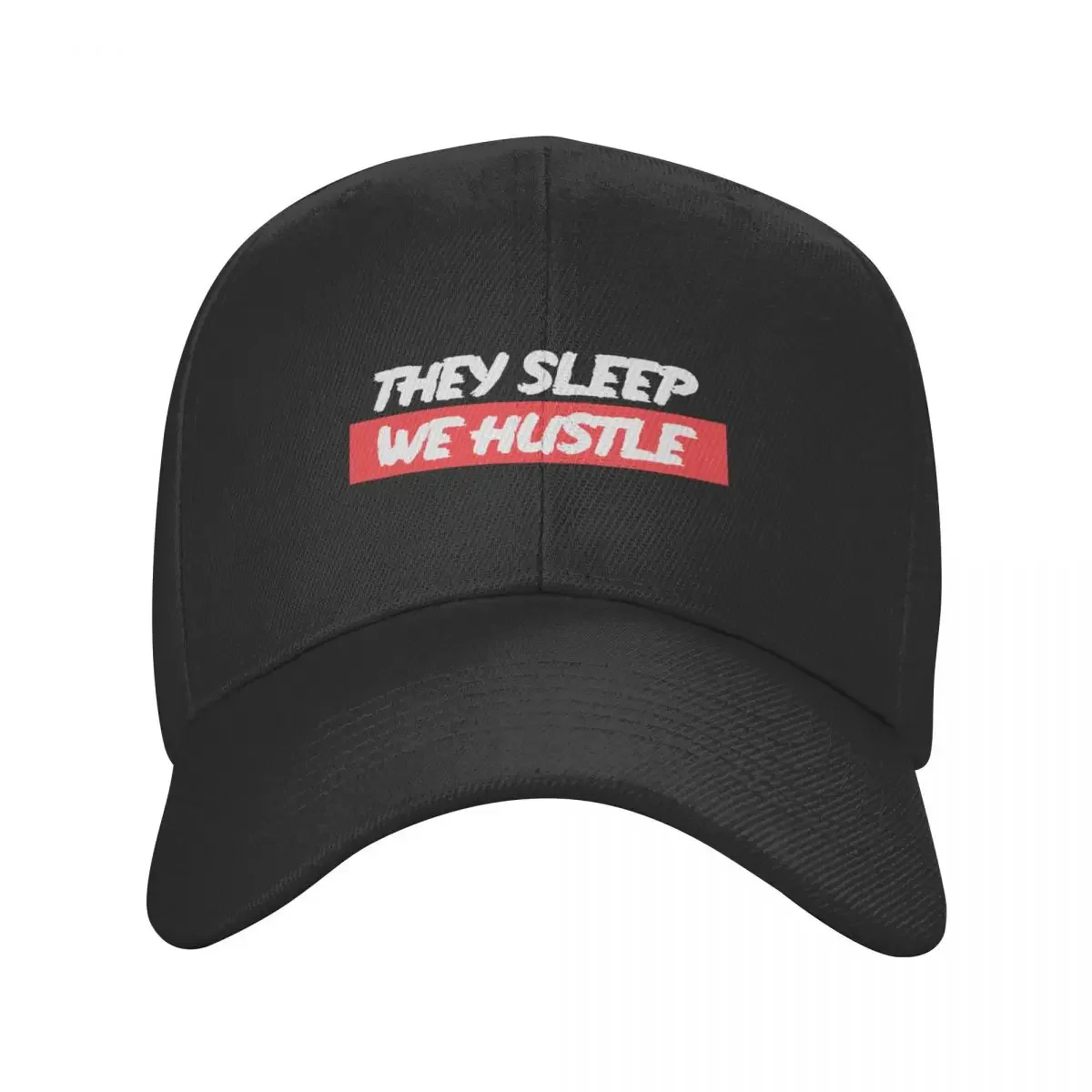 They Sleep We Hustle. Baseball Cap Wild Ball Hat New Hat Women's Beach Outlet Men's