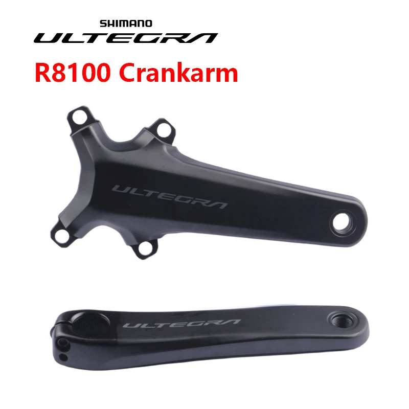 SHIMANO FC-R8100 クランクアーム 175mm Shimano-自転車クランク,ボトムアーム,右側,165mm, 170mm, 172.5mm