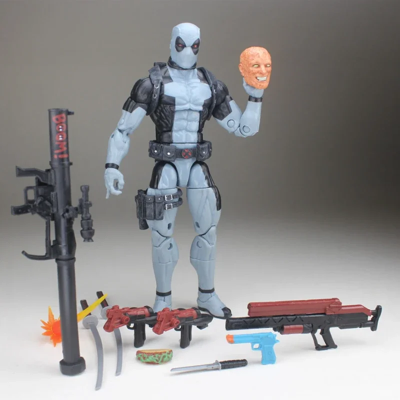 

In Stock MARVEL LEGENDS Deadpool X-FORCE Gray DEADPOOL 6-inch Movable Doll Collection Hobby