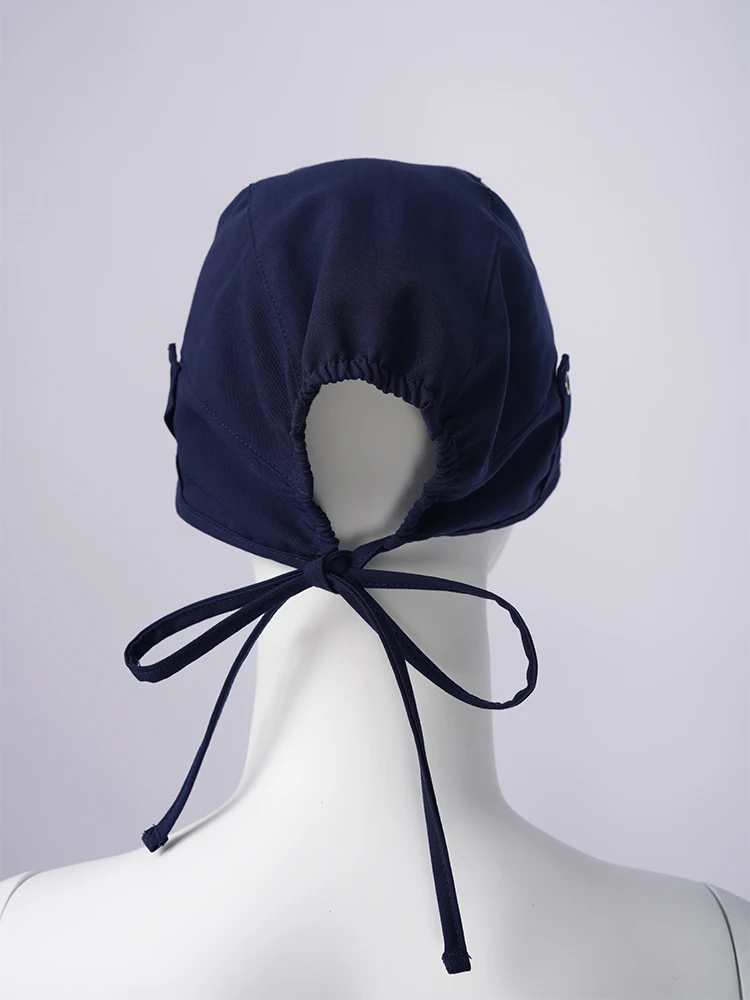 KUNGFU SCRUBS gorra exfoliante unisex absorbente de sudor quirófano médico gorro de trabajo gorros de enfermería con sección elástica