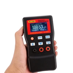 MLC500 Electronic Capacitance Inductance Meter Digital Bridge LC Meter Multimeter LC RC Oscillation To 500 KHz 100mF 4.8 Tool