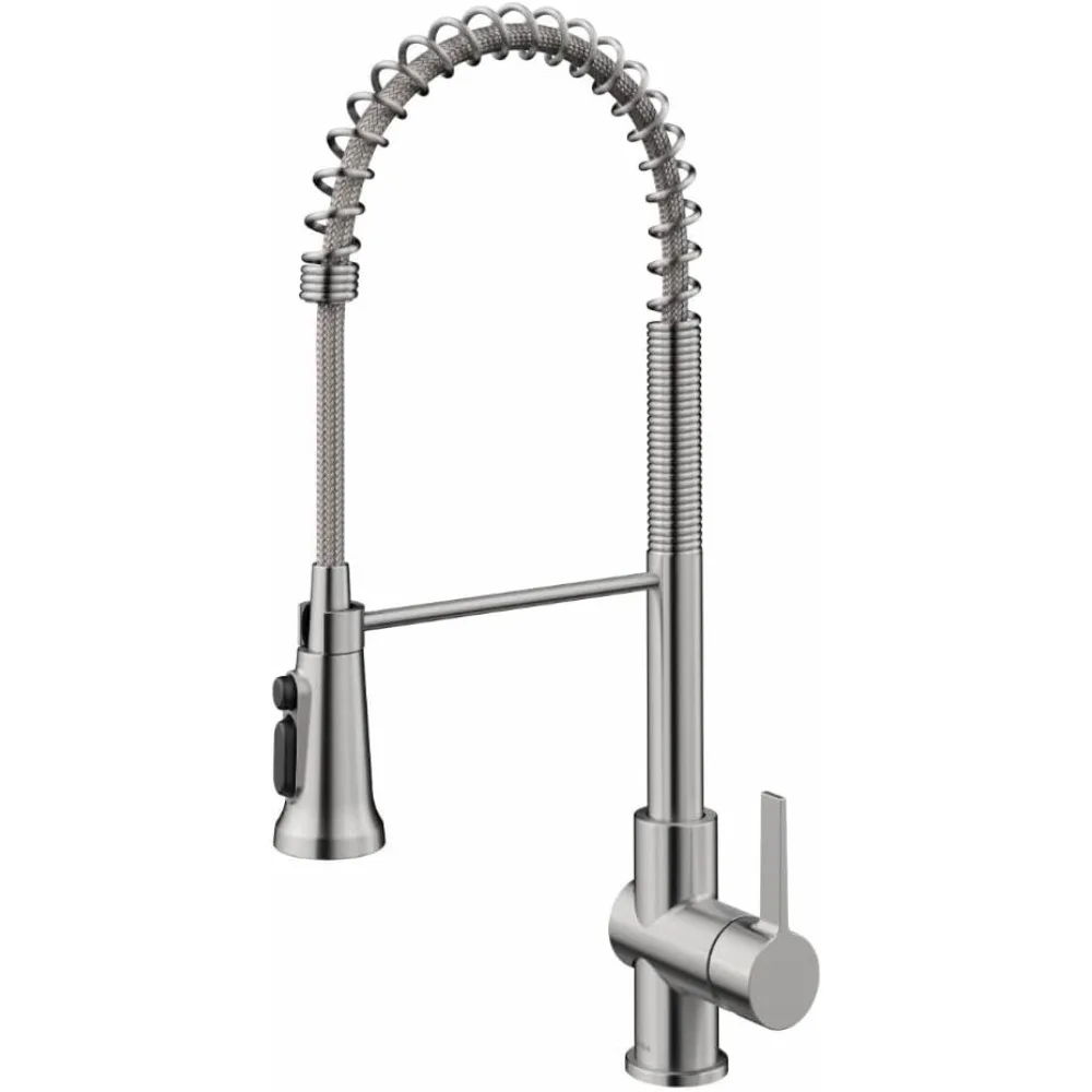 

KRAUS Britt Dual-Function Pull-Down Single Handle Faucet for Commercial-Style Kitchens with Filtration Systems