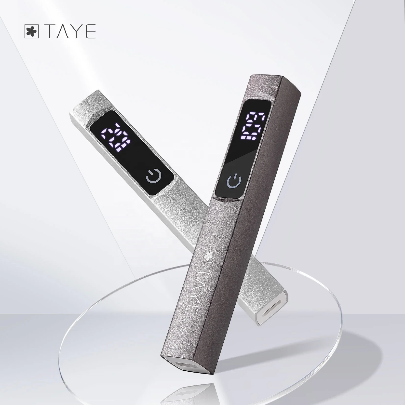 TAYE Nuovo stile Piccolo mini asciuga unghie da tavolo portatile Lampada UV LED Smalto gel leggero per saloni di bellezza