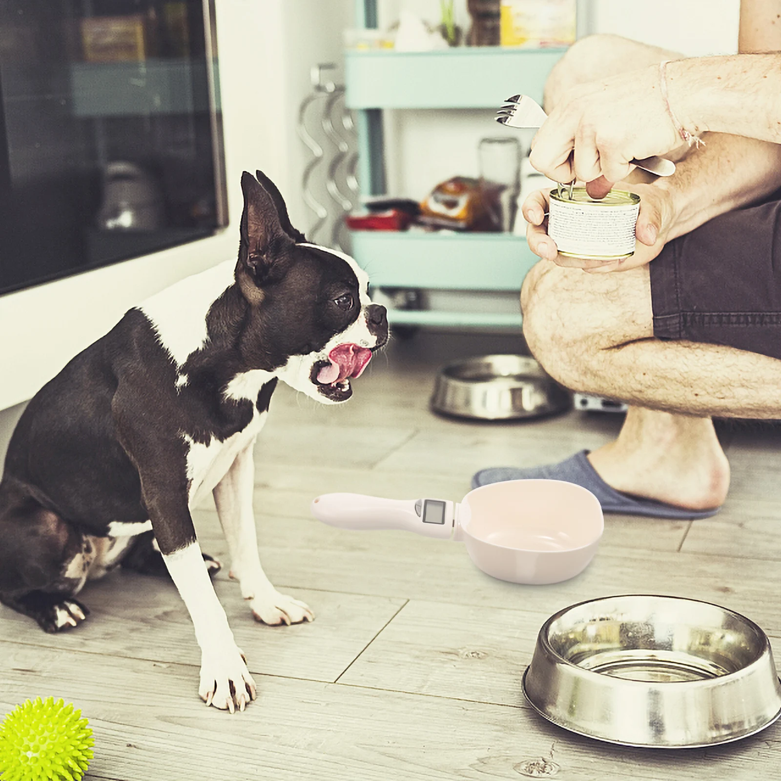 

Dog Food Weighing Spoon Electronic Scale 300g Measuring Digital Pet Shovel Precise Lightweight Portable Kitchen Tool