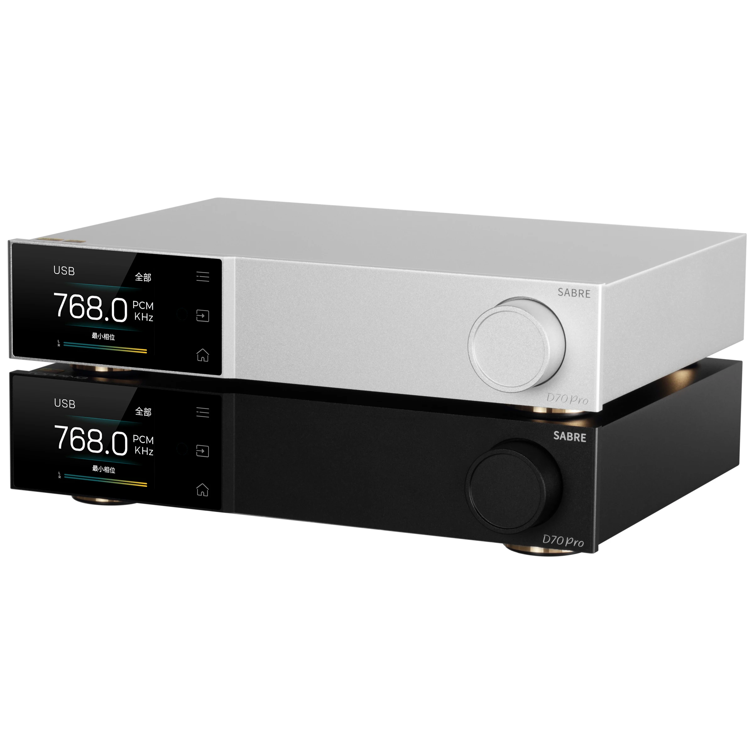 Topping D70 Pro Sabre DAC, Fully Balanced ES9039SPRO, New I/V Conversion, Home Audio Amplifier with Remote