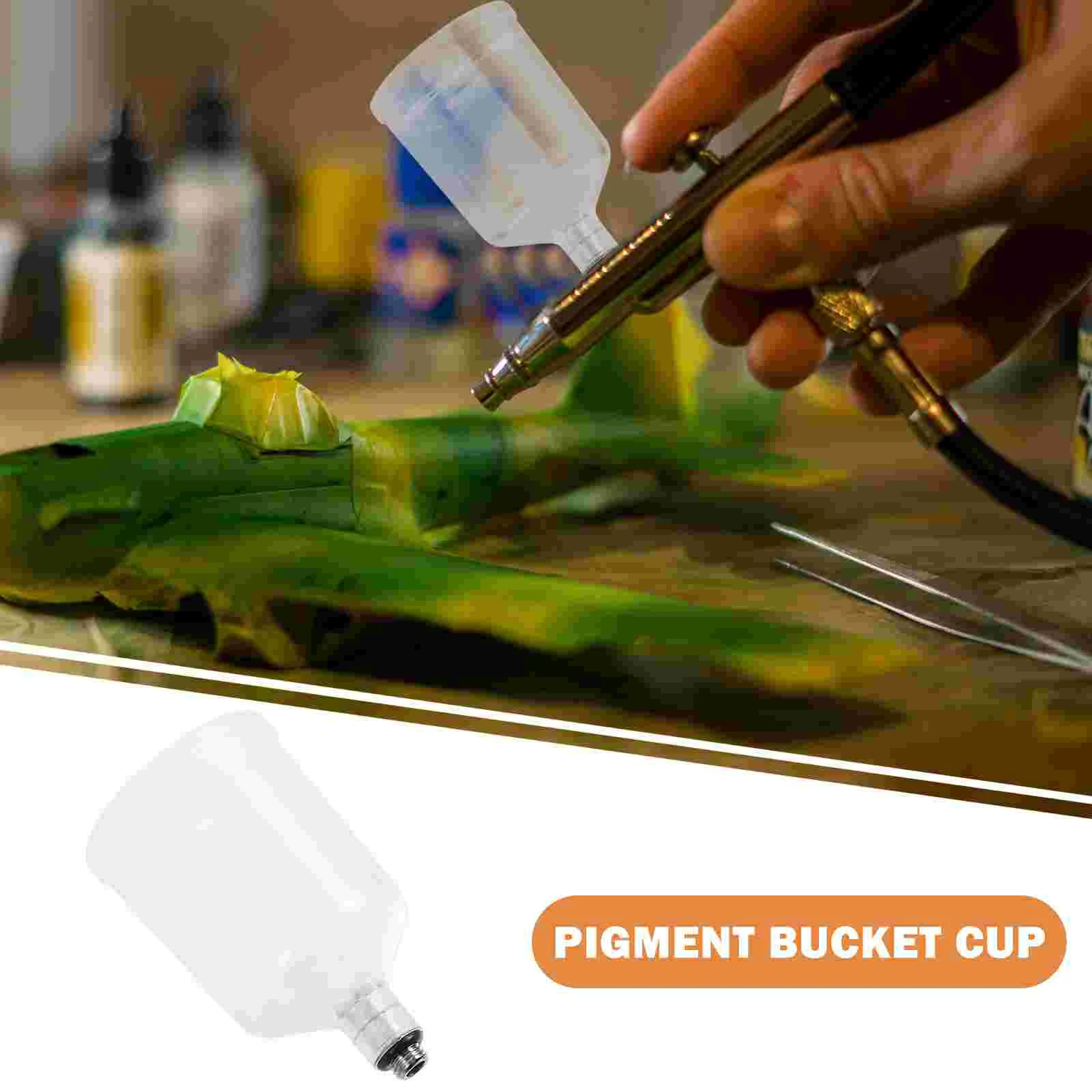 Airbrush Convenient Cup Accessory Filling Watering Can Split-type Paint Plastic Spray Cups Pot