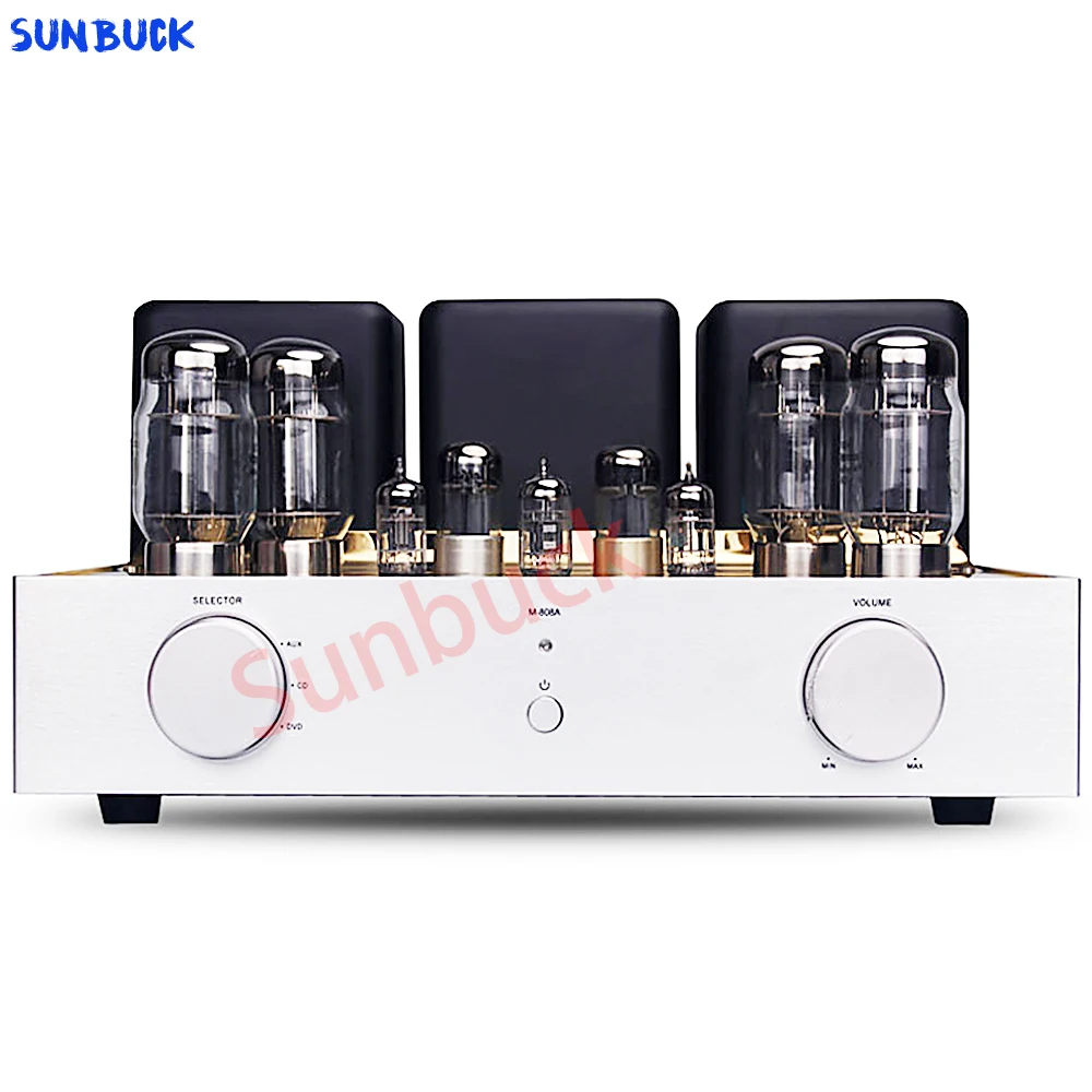 

Sunbuck 55W 2.0 high power 6N8P 620 6N4 Russia KT88 Tube Amplifier manual point-to-point welding push-pull KT88 Tube Amplifier