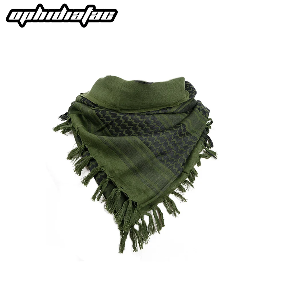 OPHIDIAN Arabic Square Scarf Men and Women Camping Hiking Hunting Headscarf Shawl Neck Cover Turban Desert Scarf