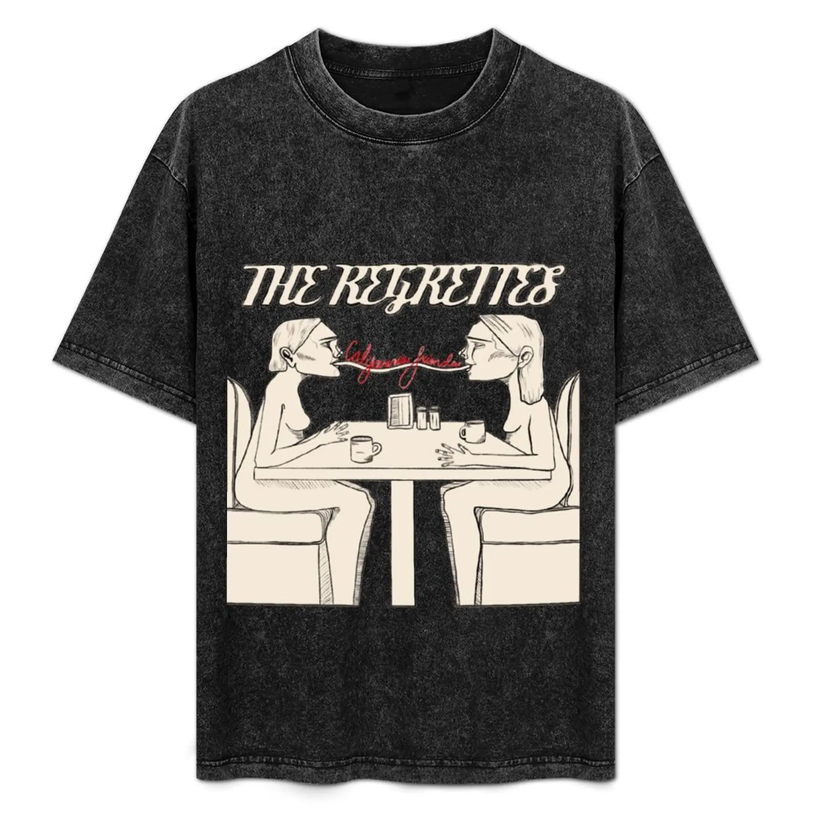 The Regrettes California Friend T-Shirt vintage t shirts custom t shirt mens graphic t-shirts anime