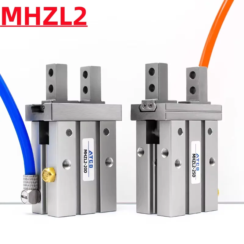 

SMC Type Air Pneumatic parallel Gripper MHZ2-10D MHZ2-16D MHZ2-20D MHZ2-25D 32D 40D S C Aluminium Clamps Finger Cylinder
