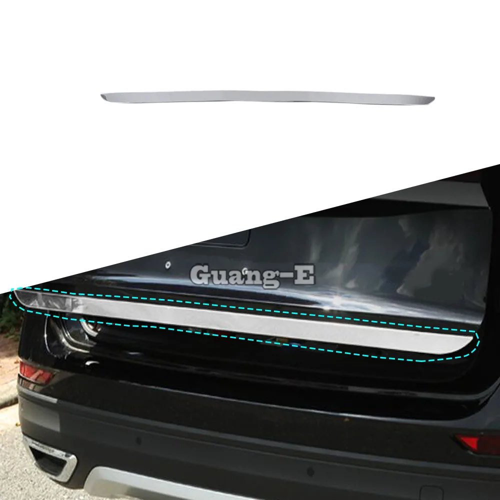 

For VW Volkswagen Teramont Atlas 2021 2022 2023 2024 Stainless Steel Tailgate Trim Trunk Tail Exterior Accessories Decoration
