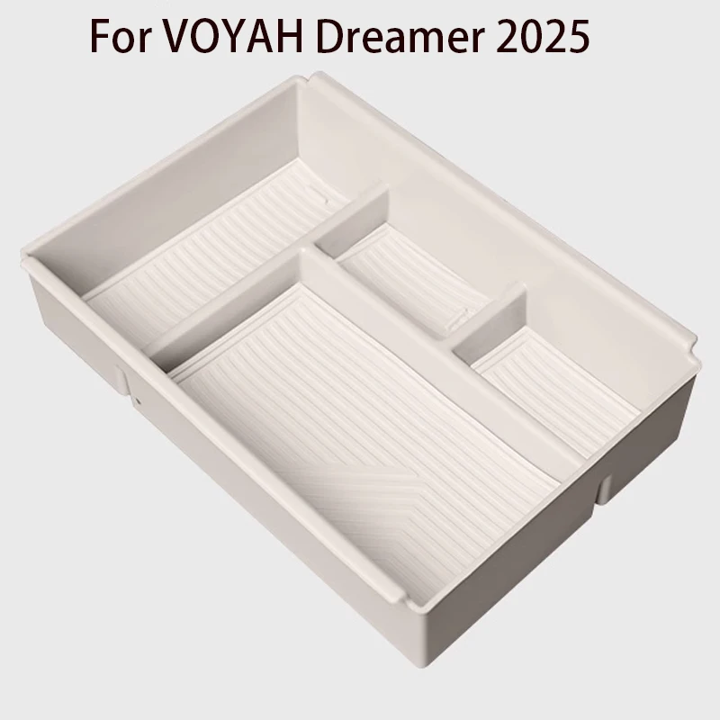 

For VOYAH Dreamer 2025 Center Console Organizer - Custom Storage Tray with Anti-Slip Mat for MPV Interior Accessories