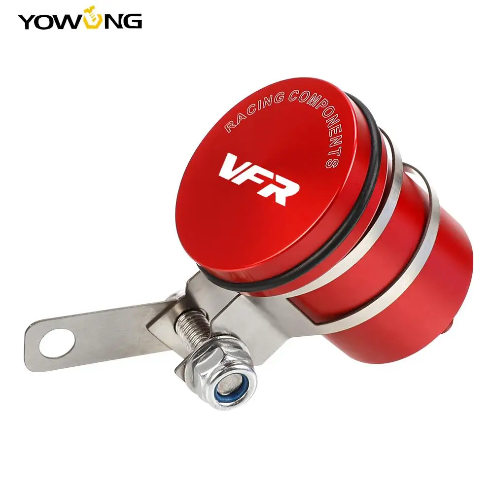 

Motorcycle accessories For HONDA VFR800 FIWI/VTEC/ VFR 800 F 1998-2017 Aluminum Brake Fluid Reservoir Clutch Tank Oil Fluid Cup