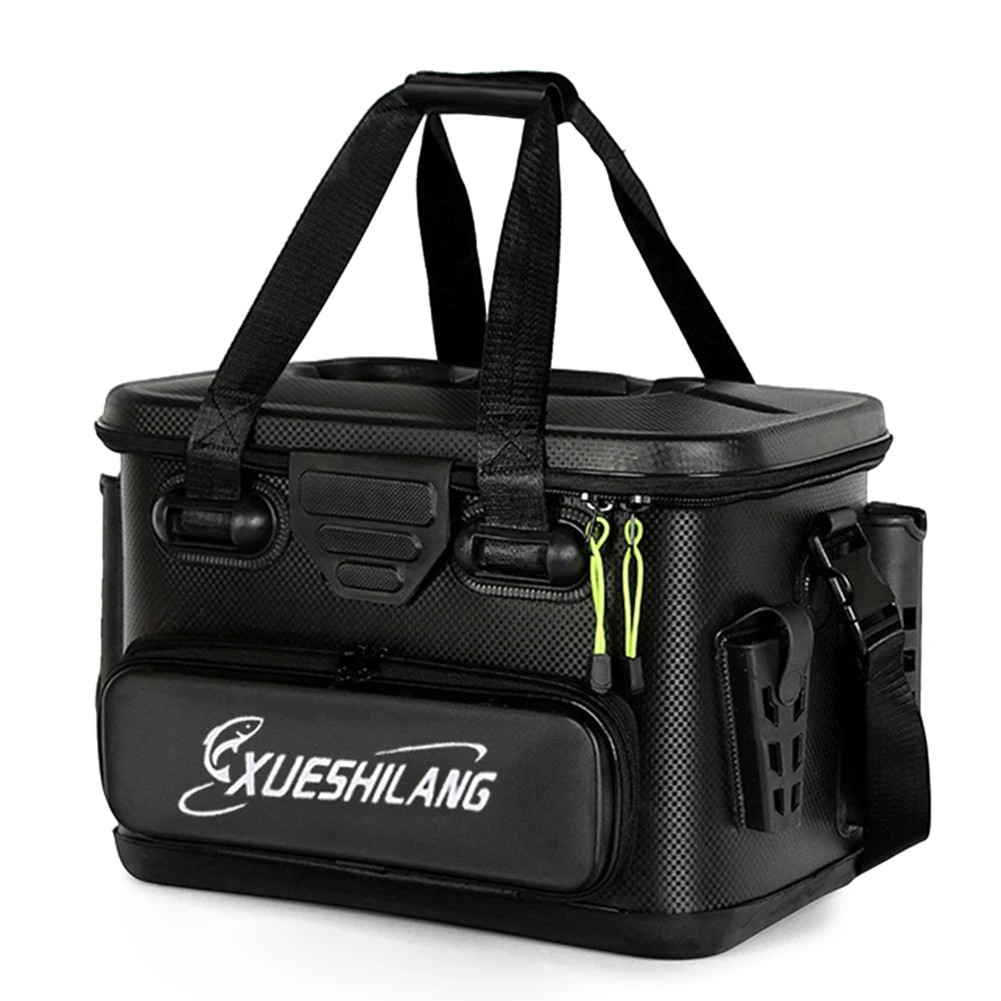 

EVA Fishing Tackle Box Multifunctional Fishing Hook Stop Beads Box Portable Sticker Design with Handheld for Fished Gear