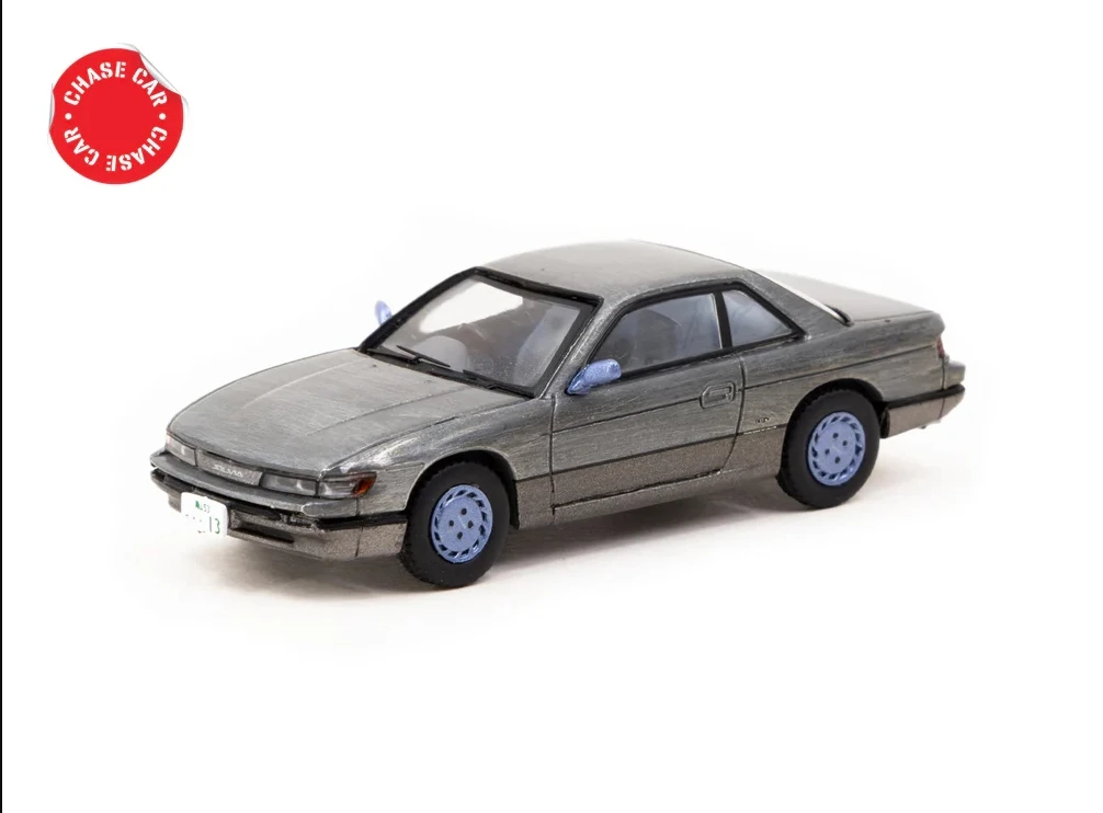 

Tarmac Works 1:64 Silvia S13 Blue/Grey Diecast Model Car