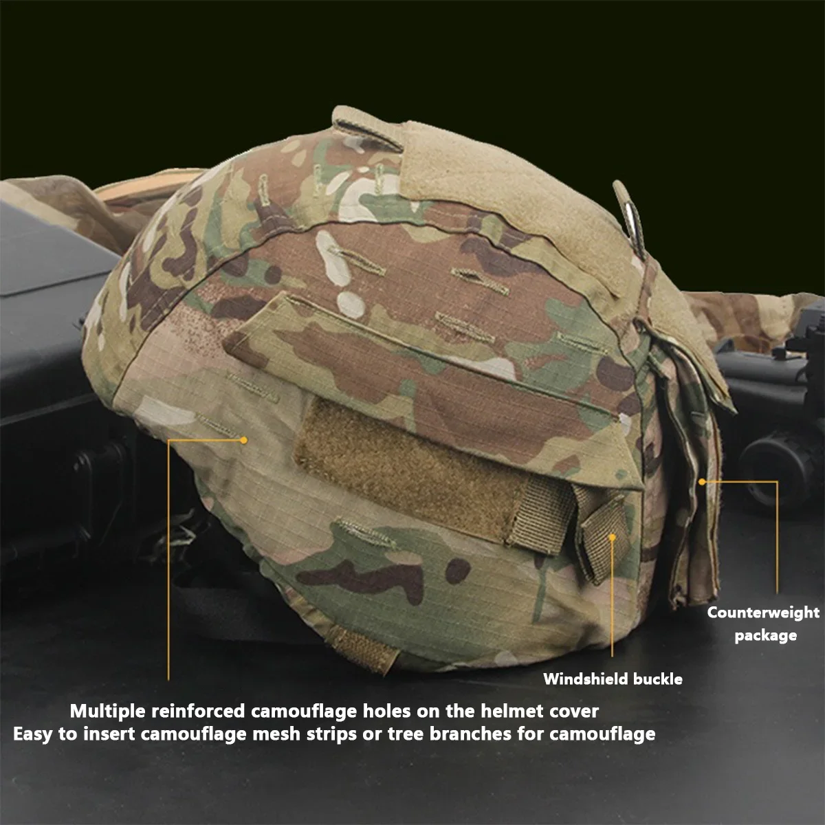 Tactical MICH2000 Helmet Cover For MICH 2000 Second-Generation Helmet Cover Hunting Airsoft Paintball Helmet Accessories