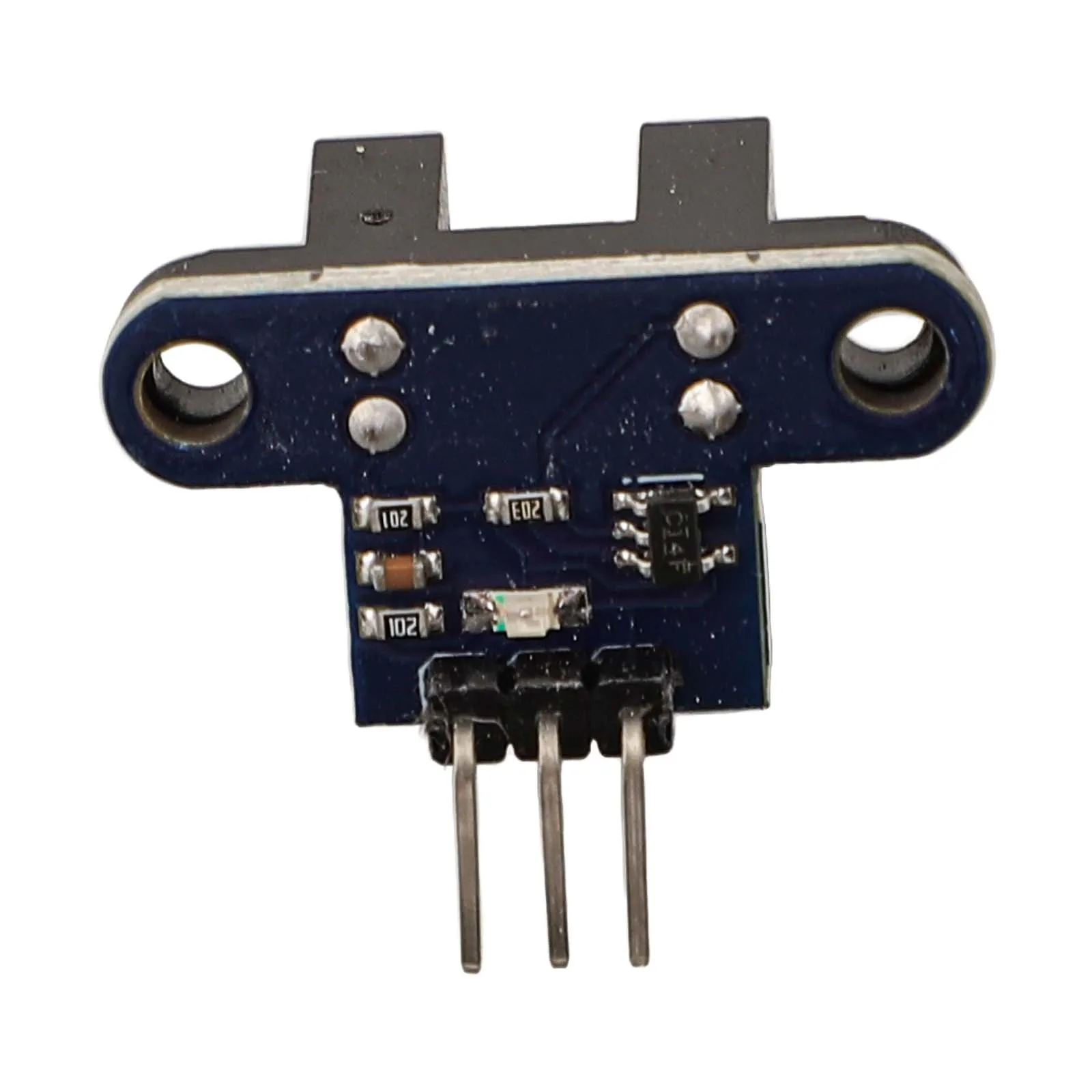 For Small Car Speed Measurement Photoelectric Sensor Slotted Optical Optocoupler For Object Detection Color Blue
