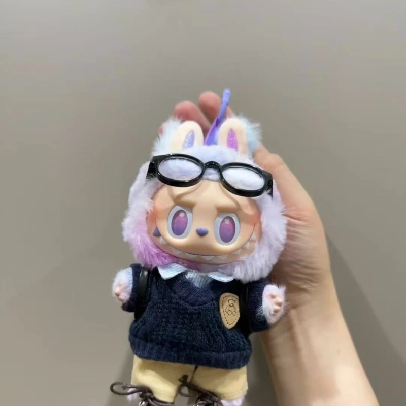 

For Labubu Idol V1V2 Fashion 17cm Mini Doll Clothes Outfit Accessories Stylish Outfit Clothes Sports Leisure Suit Clothing Gift