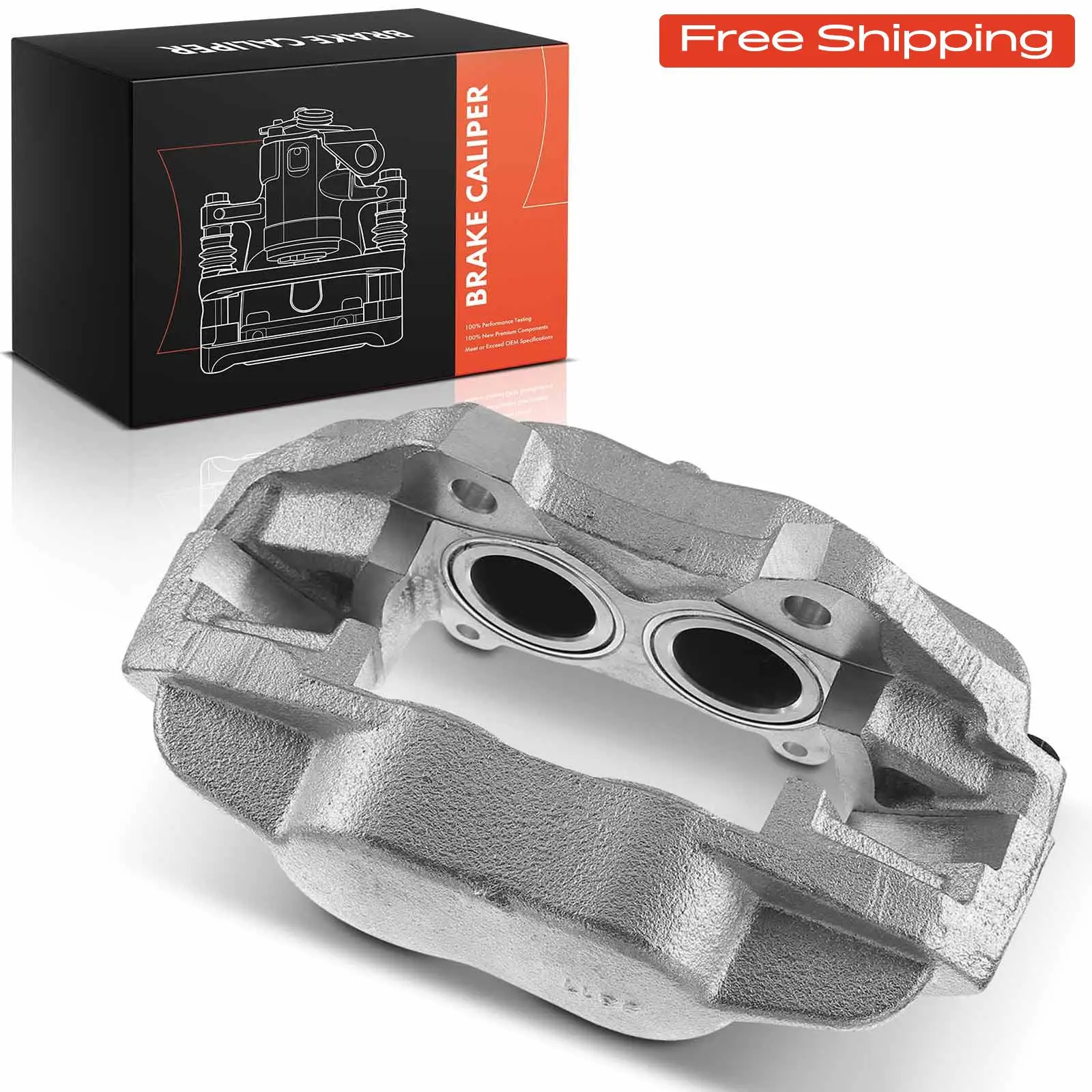 Frankberg 1x Remklauw Vooras Rechts voor Land Rover Defender Convertible Pick-up Station Wagon STC1262 RTC5572 SEB500440