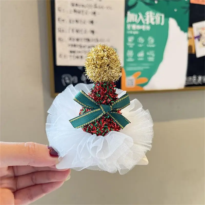 Deer Antler Hair Clip Plush Snowflake Christmas Hat Headband Girls Bowknot Christmas Hairpin Unique Sequin Santa Claus Children