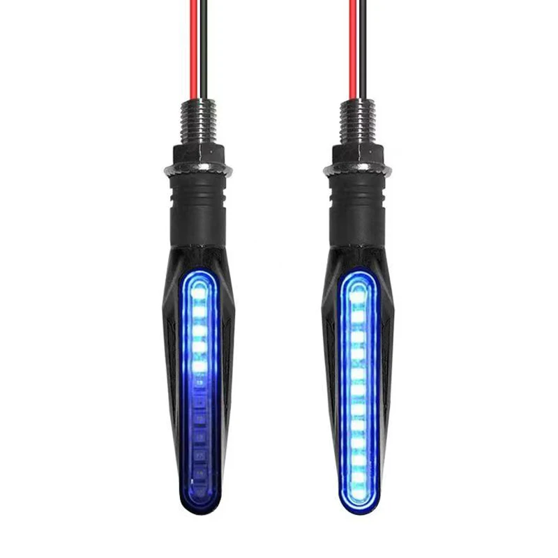 Motorcycle Electric Scooter Moto Motorbike LED Turn Signal Light 12V Flasher Blinker Indicator Accessories