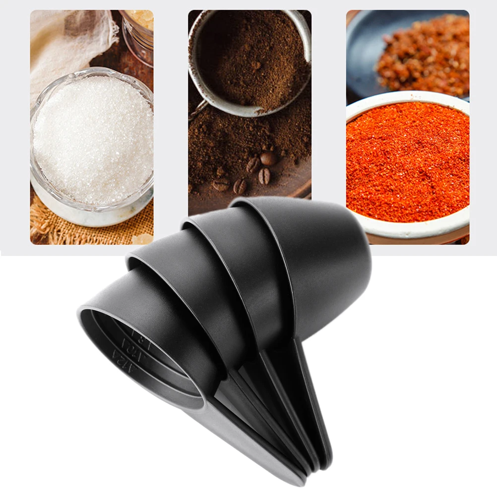 

5Pcs Coffee Scoops Heavy Duty PP Plastic Measuring Spoons 8G 10G 12G Marked Handles Perfect for Tea Coffee Baking Ingredients