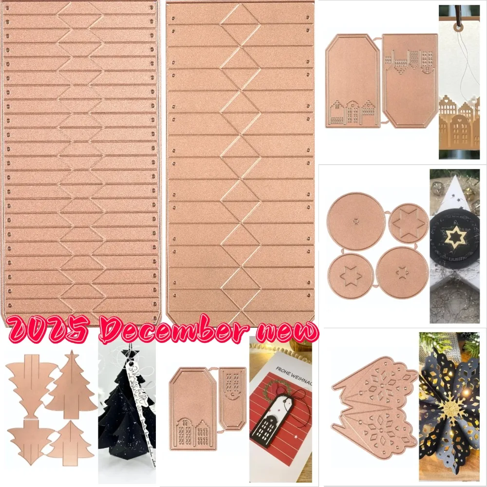 House and Break Stamps 2025 New Metal Cutting Dies For Craft Embossing Make Paper Greeting Card Making Template DIY Handmade