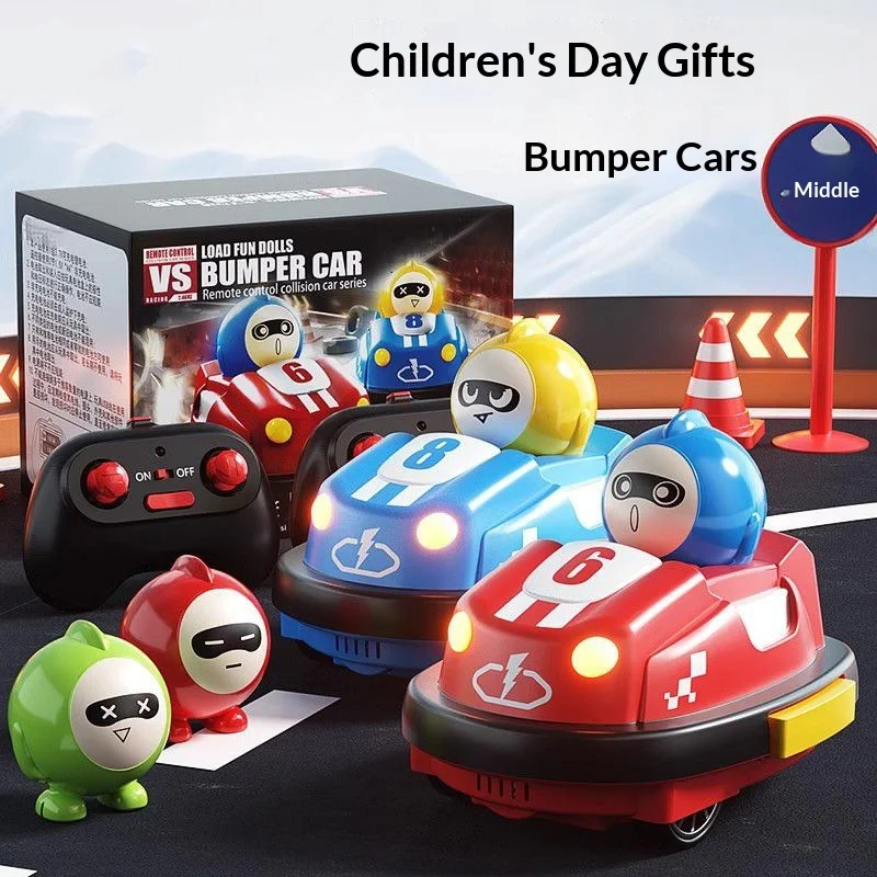 Multiplayer Battle Automatic Demonstration Remote Control Car Parent Child Interaction Bumper Car Toy Electric Remote Control Go