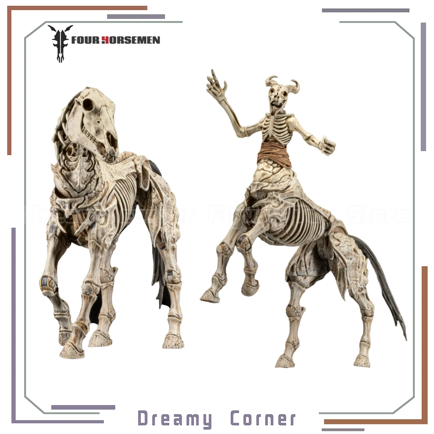 

【Pre-sale】Four Horsemen Studios Mythic Legions Reinforcements 3 Skeleton Steed Legion Builder 1/12 Action Figure