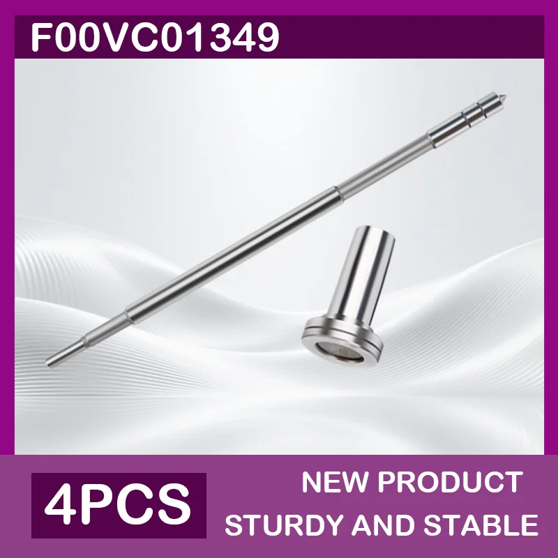 4PCS F00VC01349 Valve Assembly Diesel Engine Parts For Injectors 0445110250 0445110249 Automotive Engine Parts XF1024