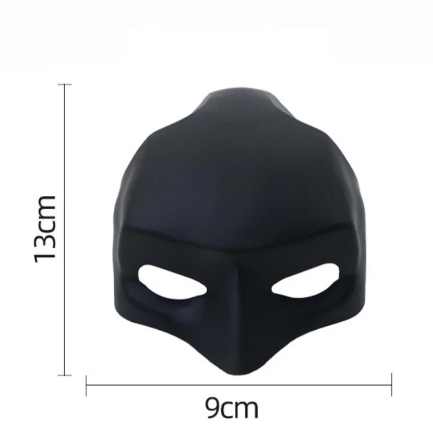 2-teilige Katzen-Avenger-Maske, schwarze Fledermaus-Halloween-Cosplay-Maske, lustige Plastik-Katzen-Party-Kopfbedeckung, Spielzeug, Foto-Requisiten, Haustier-Zubehör – Detail 1