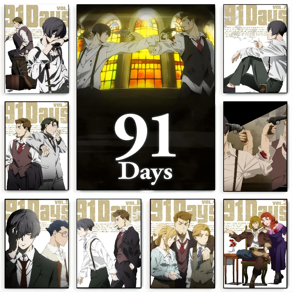 

1PC 91Days Poster Paper Print Home Living Room Bedroom Entrance Bar Restaurant Cafe Art Painting Decoration