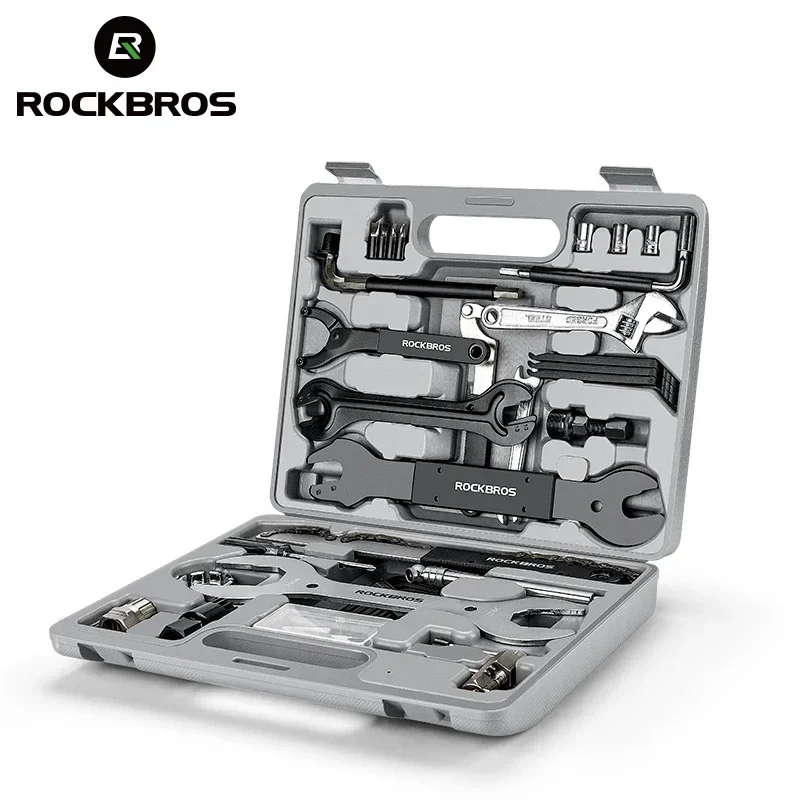 

ROCKBROS Bicycle Tool Sets Box Cycling Tools Professional Bike Multifunction Bicycle Repair Tool Key Set Cycling Tools