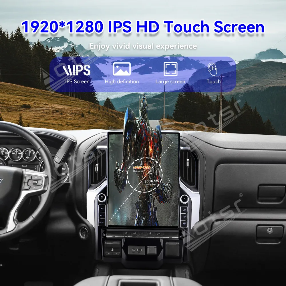 2026 Personalización, 16,2 'Android 15 para Chevrolet Solod, 2019-2023, navegación GPS Carplay Radio de coche Pantalla táctil 4G WIFI DPS