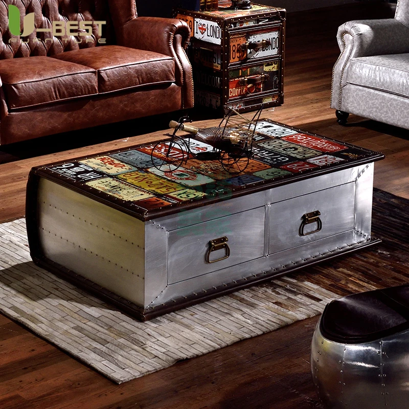 Coffee Tables Industrial Retro Aviato Sofa Table Mesa Basse Tisch Stoliki Kawowe Kaffee Tische Masa Tablo Tavolo Tea Corner Cafe