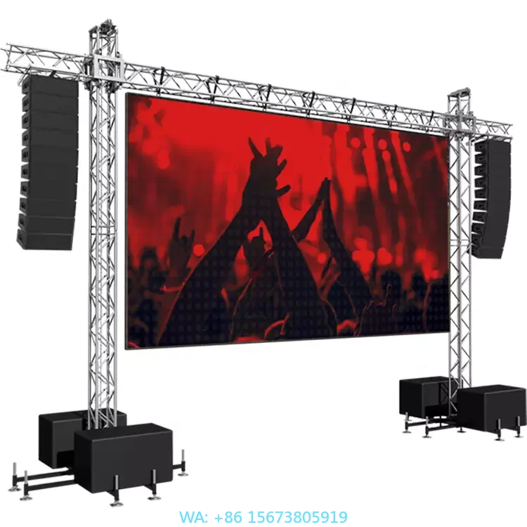 

Hot Selling P3.91 8K Resolution IP65 Waterproof Outdoor Rental LED Display Screen with 4500cd Brightness