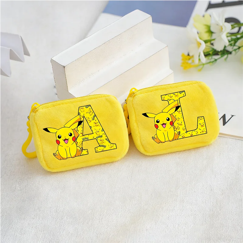 Квадратный-кошелек-для-монет-с-изображением-Покемонов-Пикачу-для-мальчиков-удобная-сумка-для-хранения-мелочи-милая-фигурка-маленький-кошелек-сумки-для-наушников-чехол-для-переноски