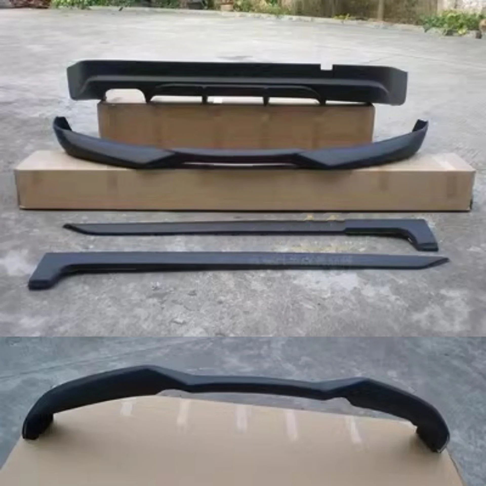 

Неокрашенная смола, передняя и задняя боковая юбка для BMW 3 серии E90 318i 320i 2009-2012, спойлер на лопате, автомобильные аксессуары