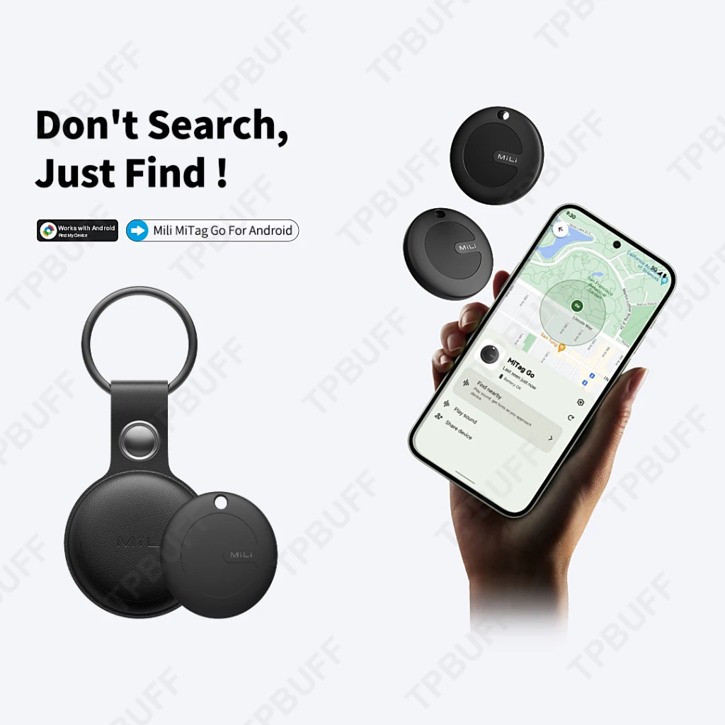 MiLi Smart GPS Tracker Mitag Bluetooth-compatibility Tracker For Android Item Finder Work With Google Find My Device