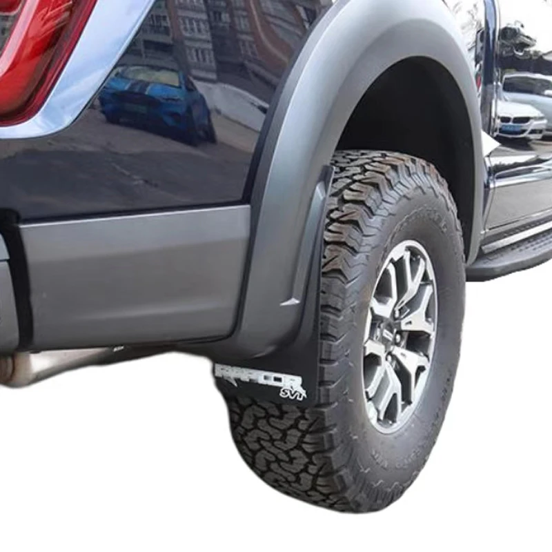 Mudflaps For Ford Raptor F150 Pickup Raptor F-150 Mudguards Splash Guard Fender Mud Flap 2022 2023 Accessories 4Pcs