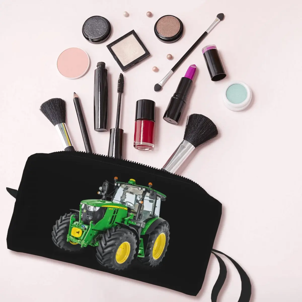 Tractor Cosmetic Bag Women Fashion Big Capacity Makeup Case Beauty Storage Toiletry Bags