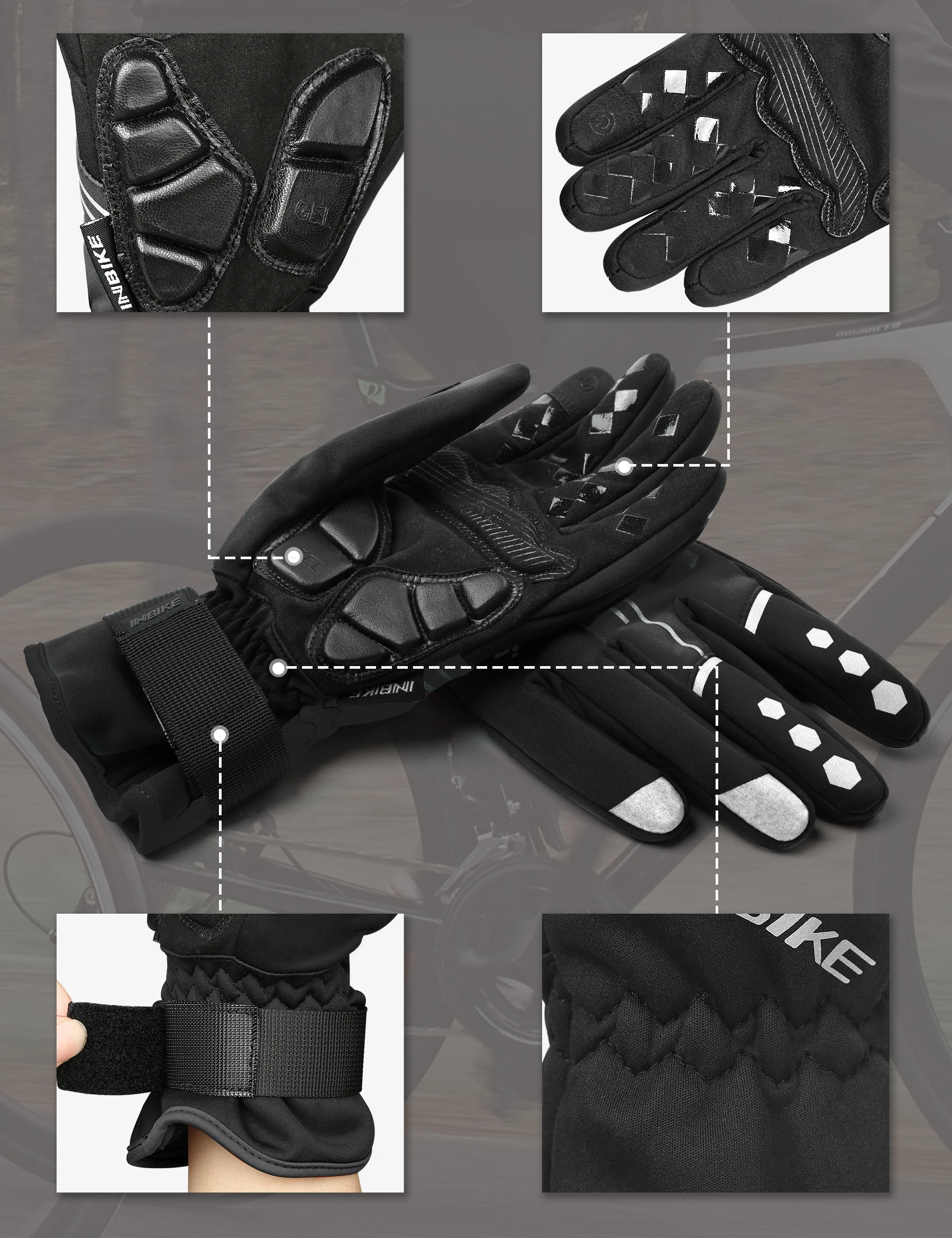 Thumbnail 3 - #10 Gel Padded Cycling Gloves Discount Picks