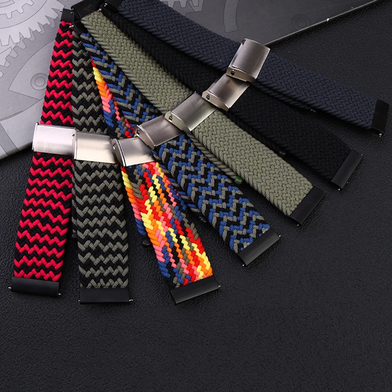 DW5600 High Elastic Fabric Nylon Watchband for Casio GW-5000 GW-M5610 GA2100 GA-2100 DW-5600 GM2100 Fashion Watch Strap Bracelet