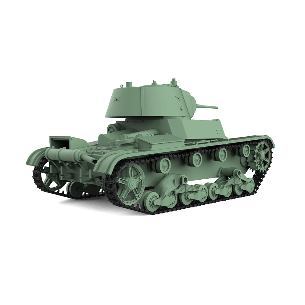 

SSMODEL SS144599 1/144 Military Model Kit Soviet T-26 1939 Light Tank