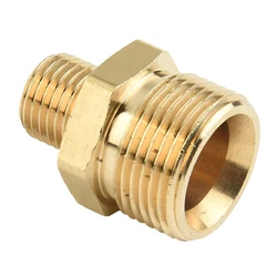 Brass High Pressure Cleaning Water Gun Conversion Joint M22 X1,5 AG X 1/4\