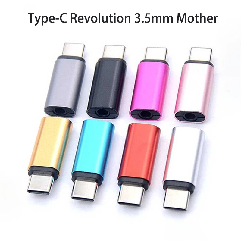 

Cltgxdd 3.5mm To Type-C Public Audio Adapter Earphone Converter Type-C Converter Suitable For Huawei IPhone 8 Colors Available